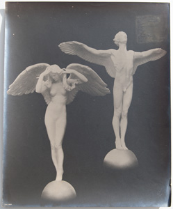 252 rising and setting sun statues